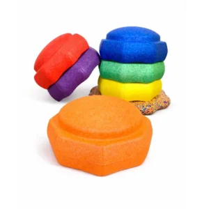 7 piece Octagonal Balance Stone Set | Balance and Coordination